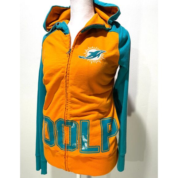 Miami Marlins NFL Team Apparel hooded sweater athleisure sportswear women's S - Picture 2 of 7